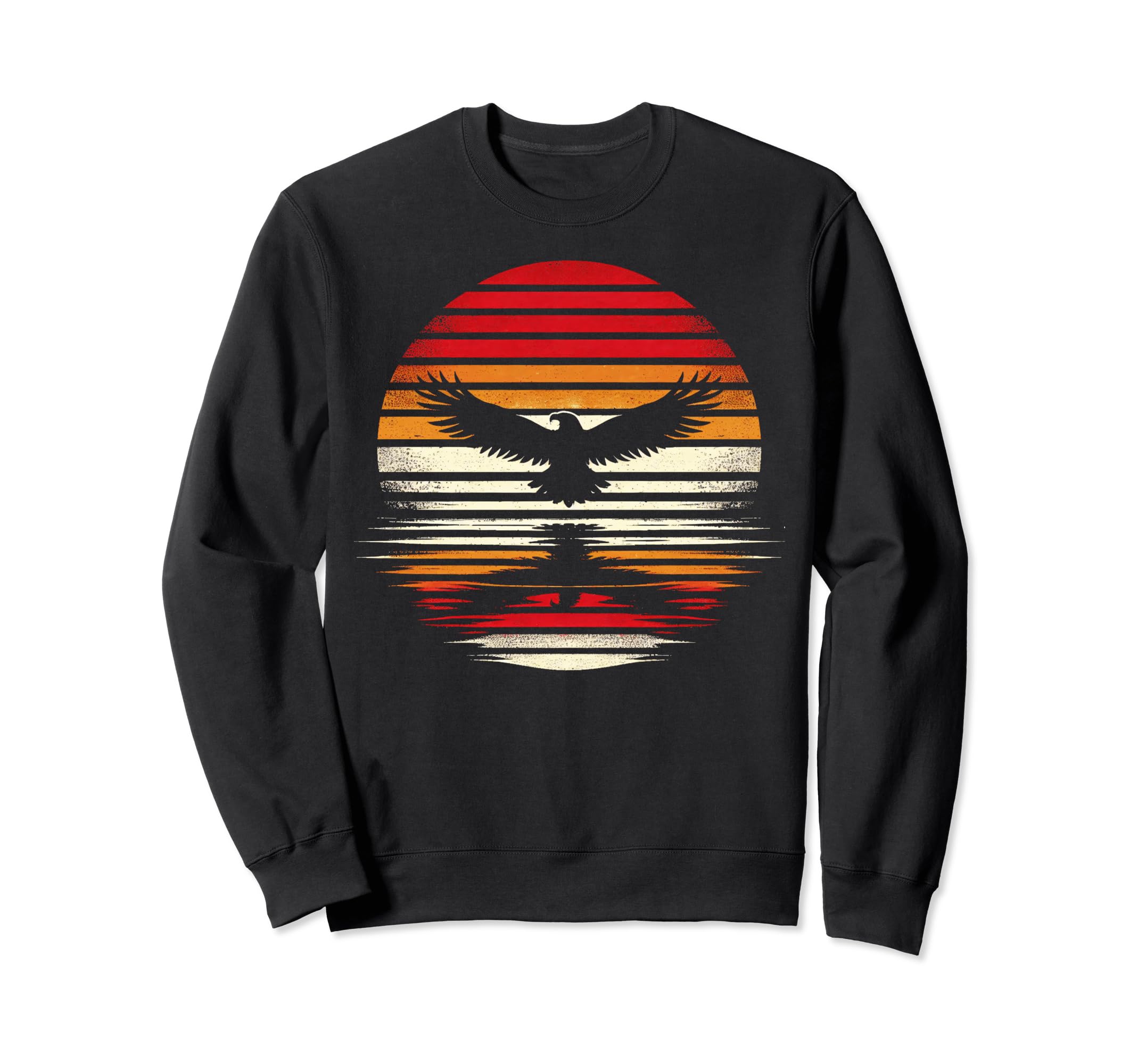 Eagle Bird Sunset Safari 70S Sweatshirt - Streetwear Style Men Women - T-Shirt, Sweatshirt, Hoodie