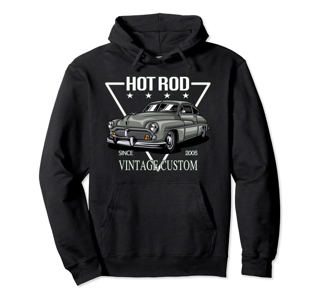 Oldtimer Hot Rod Custom T-Shirt - Unique Graphic for Adults - T-Shirt, Sweatshirt, Hoodie