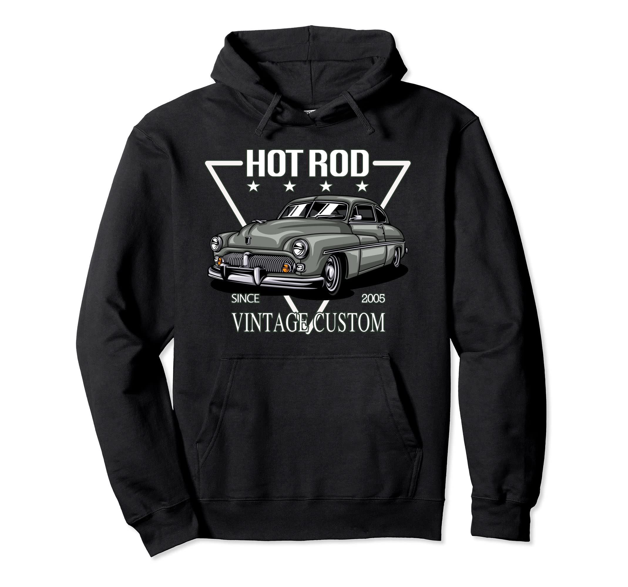 Oldtimer Hot Rod Custom T-Shirt - Unique Graphic for Adults - T-Shirt, Sweatshirt, Hoodie