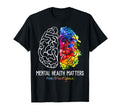 End Stigma Mental Health Matters Mental T-Shirt - Unique Graphic Men Women - T-Shirt, Sweatshirt, Hoodie