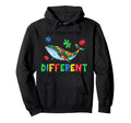 Neurodiversity Brain Autism Awareness Hoodie - Novelty Apparel Men Women - T-Shirt, Sweatshirt, Hoodie