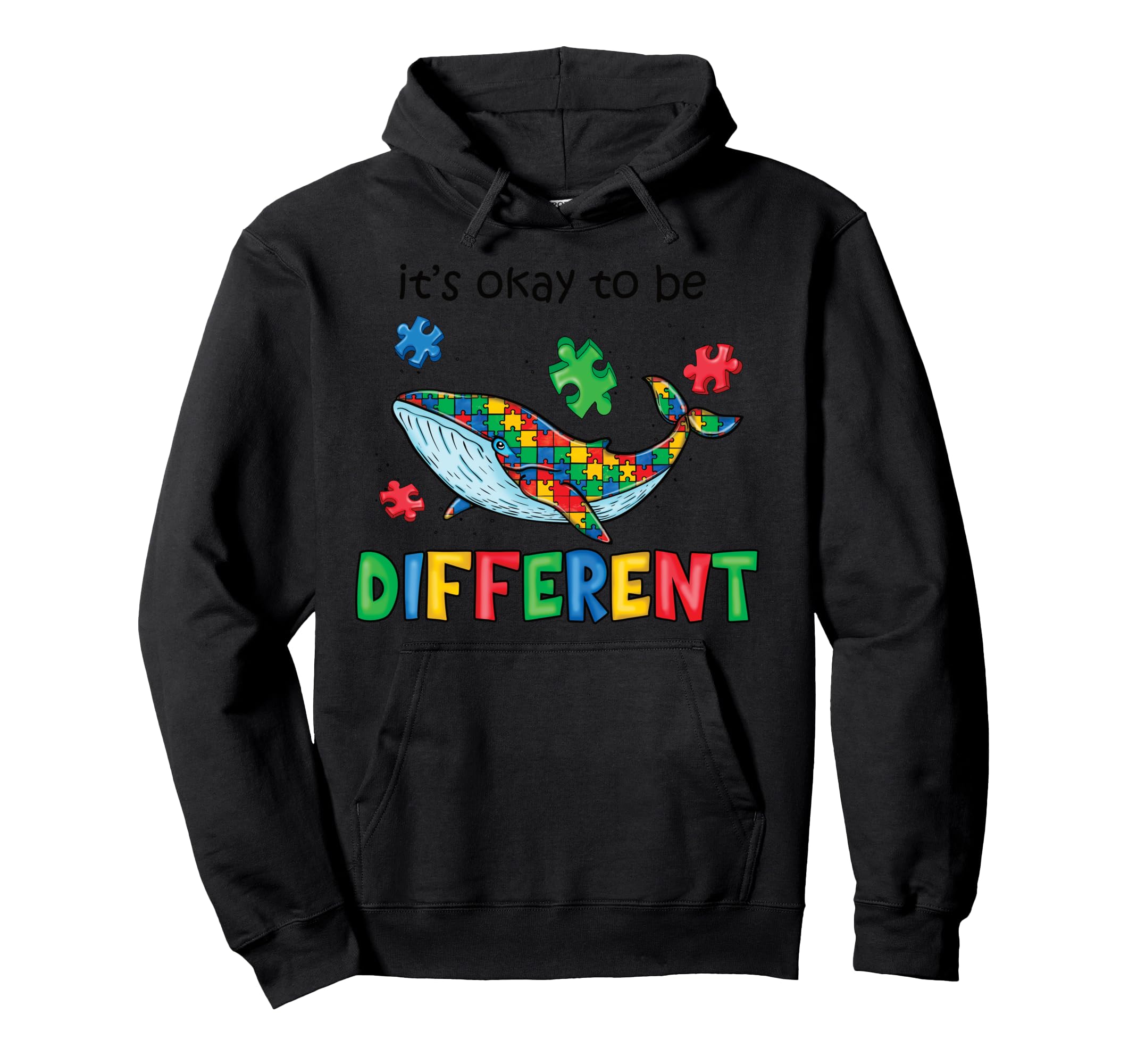Neurodiversity Brain Autism Awareness Hoodie - Novelty Apparel Men Women - T-Shirt, Sweatshirt, Hoodie