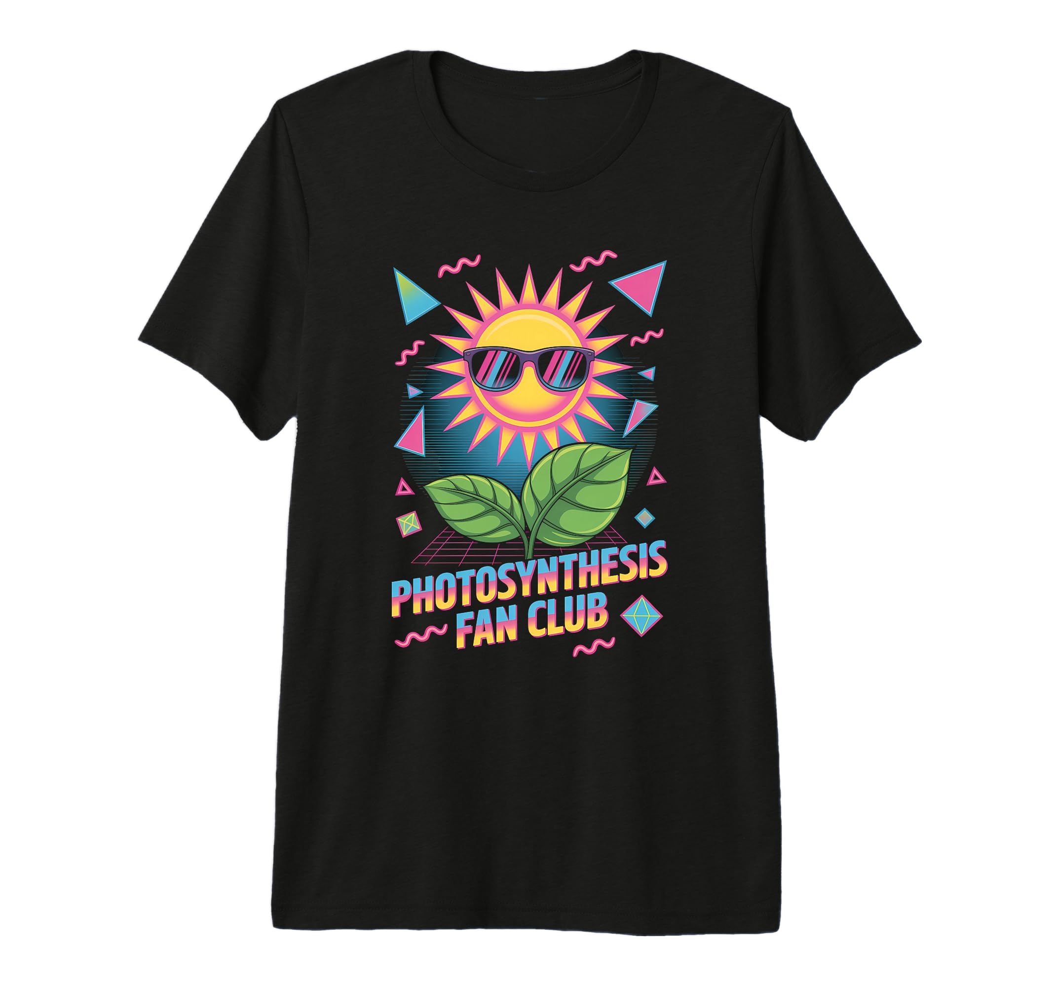 Photosynthesis Fan Club 80S Synthwave T-Shirt - Minimalist Print Men Women - T-Shirt, Sweatshirt, Hoodie