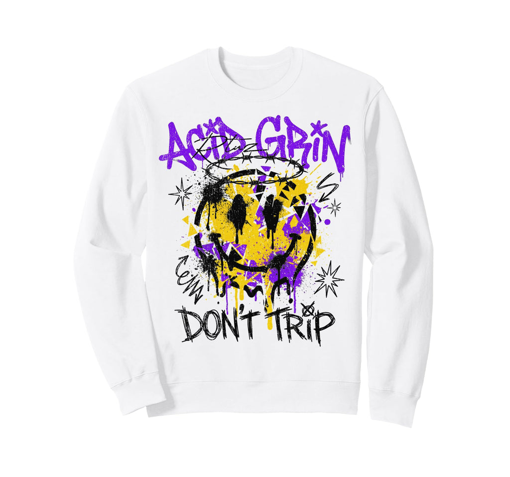 Aesthetic Streetwear Smile Sweatshirt - Unique Graphic Unisex - T-Shirt, Sweatshirt, Hoodie