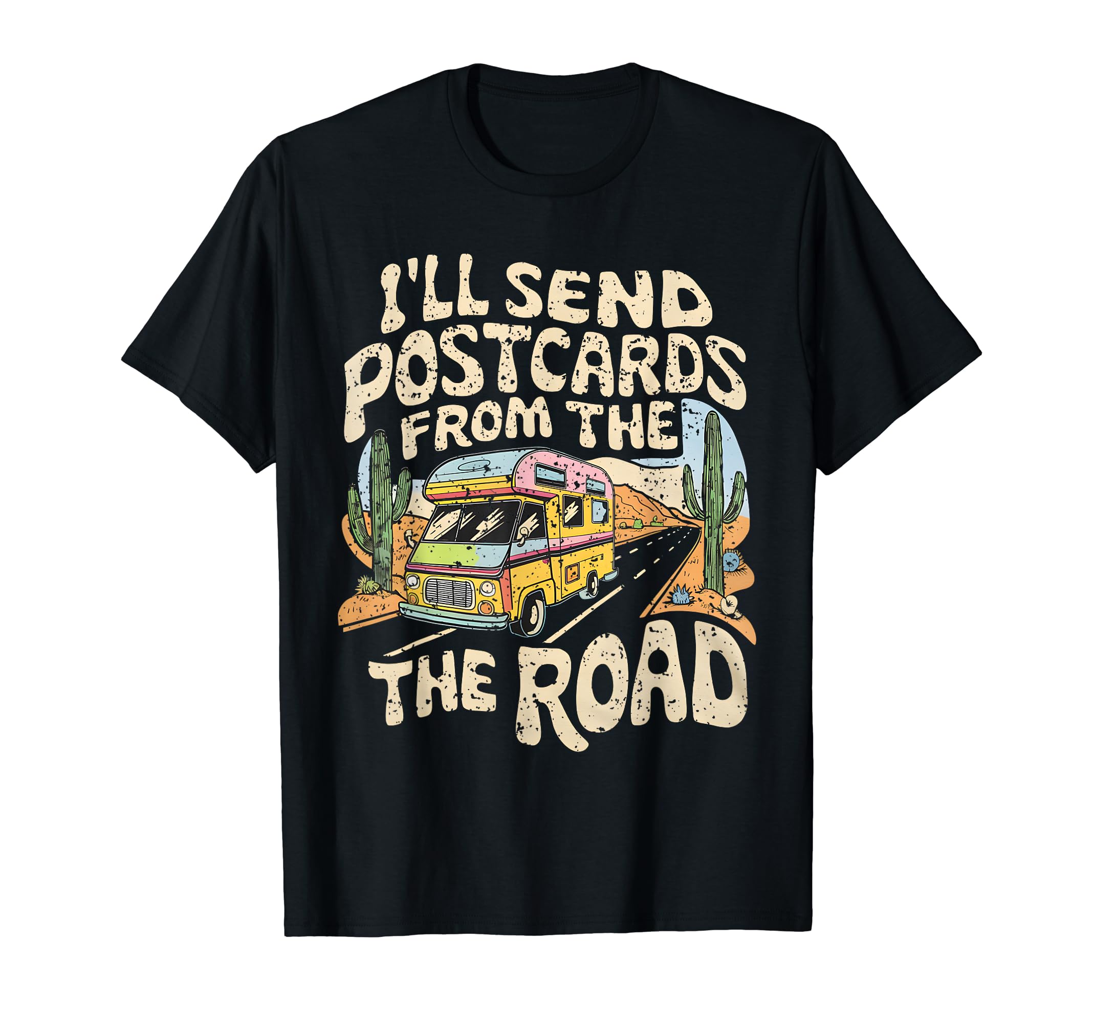 Desert Postcards Van Life T-Shirt - Casual Everyday Wear for Adults - T-Shirt, Sweatshirt, Hoodie