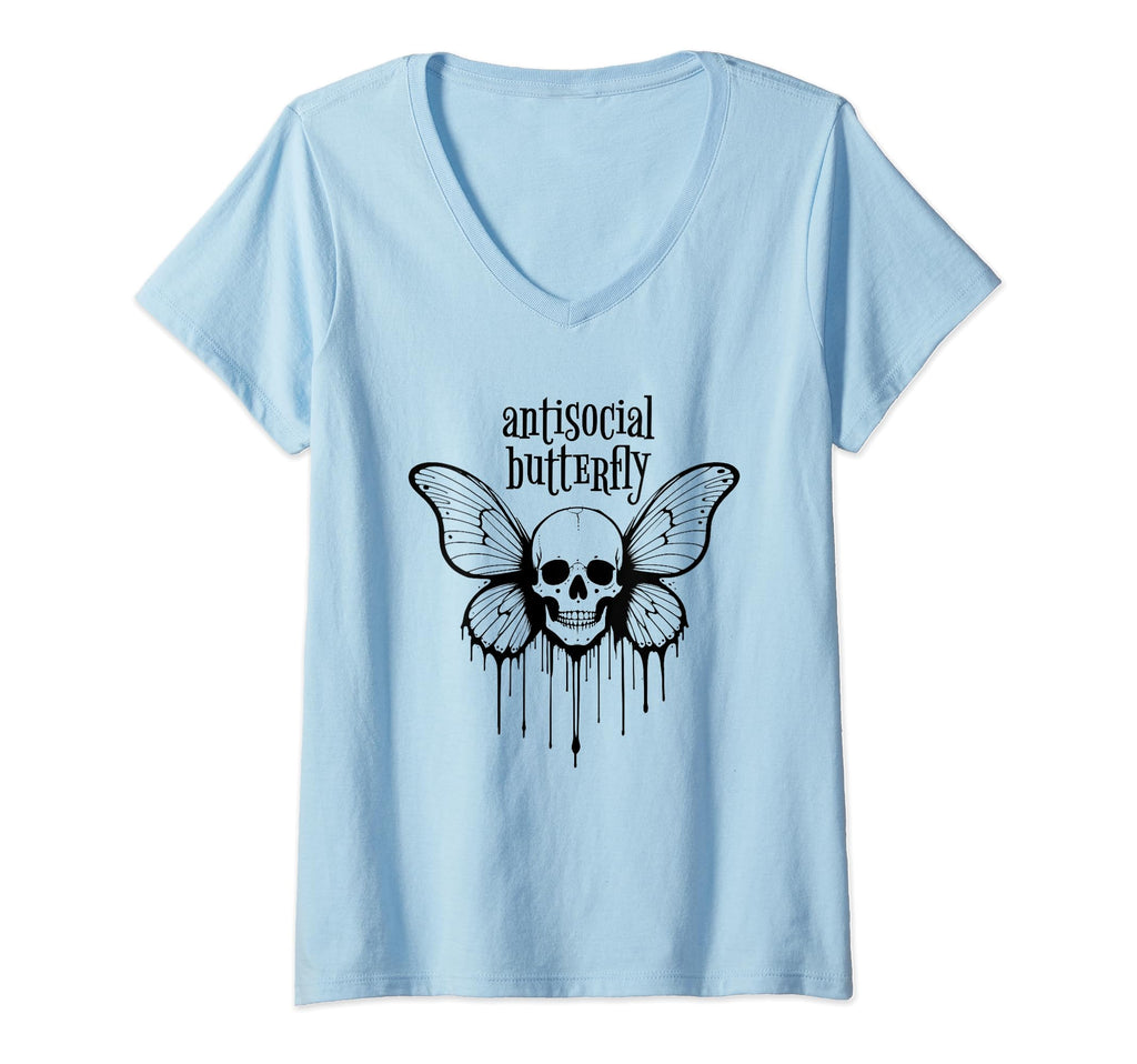 Antisocial Butterfly Introvert T-Shirt - Custom Art Print for Adults - T-Shirt, Sweatshirt, Hoodie