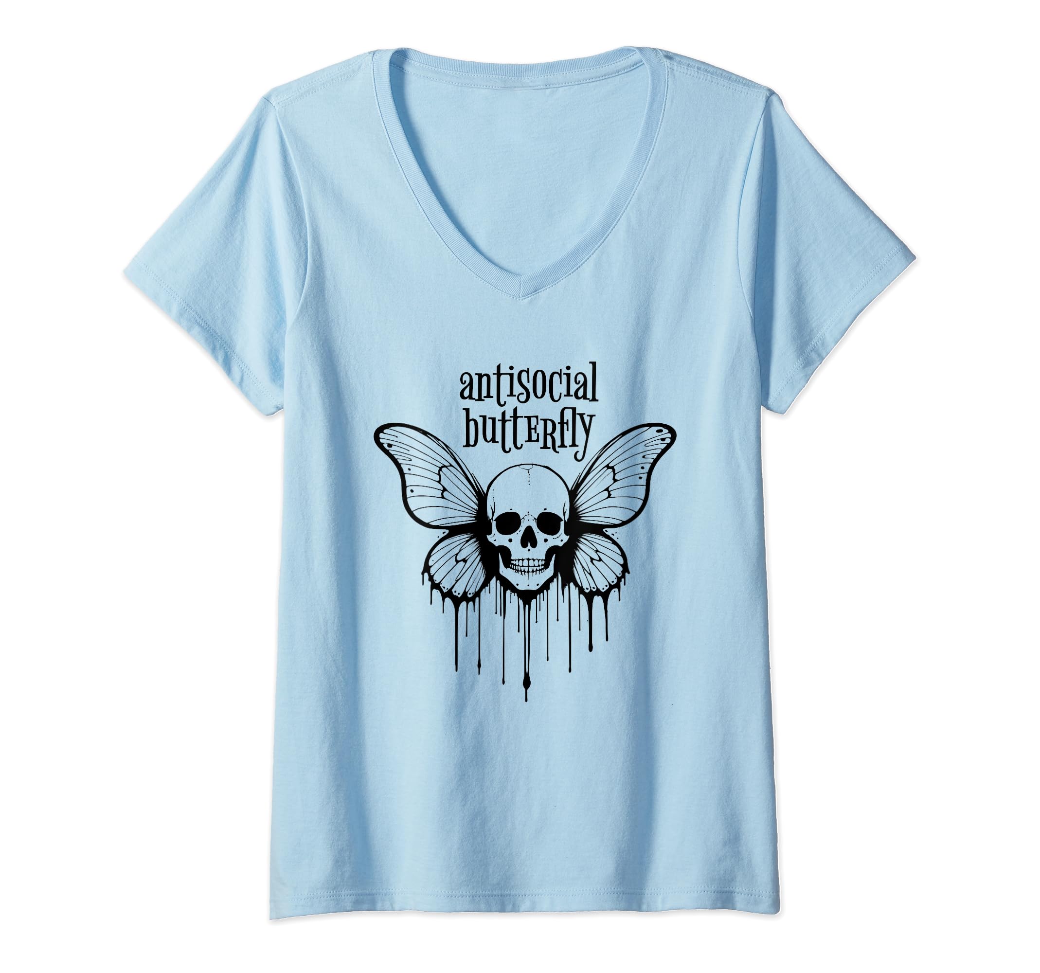 Antisocial Butterfly Introvert T-Shirt - Custom Art Print for Adults - T-Shirt, Sweatshirt, Hoodie
