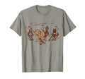 Cowboy Rodeo Bull Roping Western Country T-Shirt - Novelty Apparel Unisex - T-Shirt, Sweatshirt, Hoodie