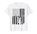 Motorcycle Usa Flag Moto Biker T-Shirt - Aesthetic Graphic Men Women - T-Shirt, Sweatshirt, Hoodie