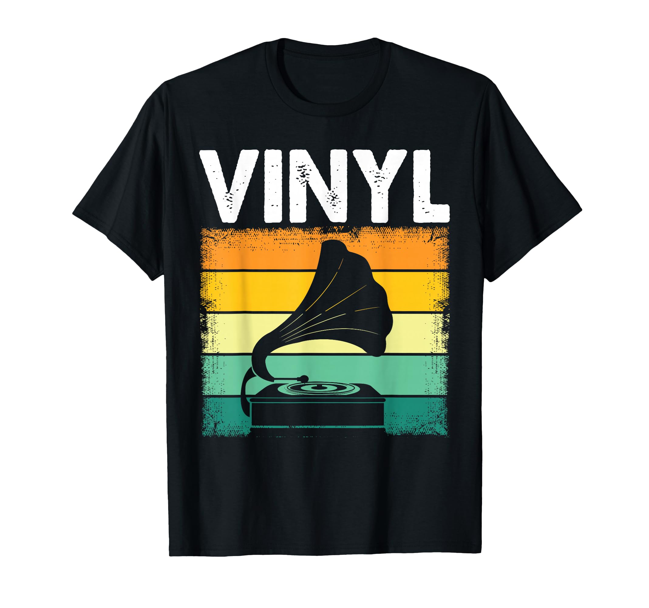 Vinyl Record Player T-Shirt - Fun Novelty Design Unisex - T-Shirt, Sweatshirt, Hoodie