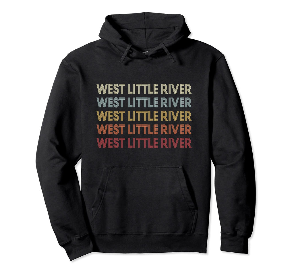 West Little River Florida West Hoodie - Casual Everyday Wear for Adults - T-Shirt, Sweatshirt, Hoodie