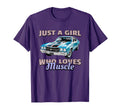 Just Who Loves Muscle Cars American T-Shirt - Fun Novelty Design Unisex - T-Shirt, Sweatshirt, Hoodie