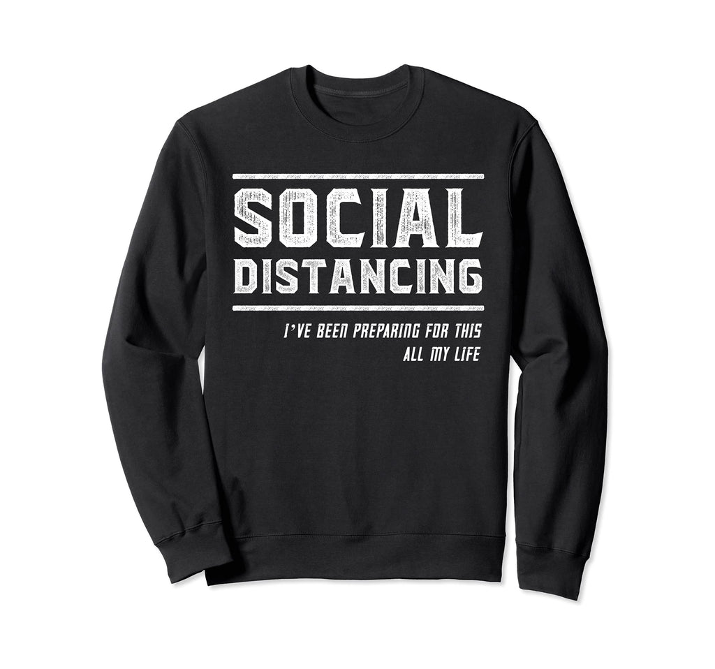 Antisocial Introvert Sweatshirt - Novelty Apparel Unisex - T-Shirt, Sweatshirt, Hoodie