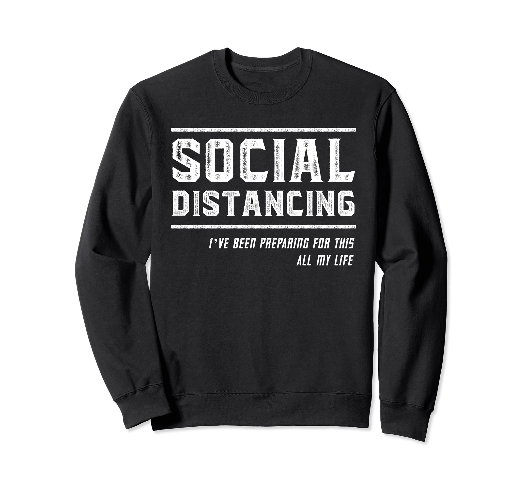 Antisocial Introvert Sweatshirt - Novelty Apparel Unisex - T-Shirt, Sweatshirt, Hoodie