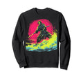 Samurai Surfer Y2K Edm Japan Sweatshirt - Fun Novelty Design Men Women - T-Shirt, Sweatshirt, Hoodie
