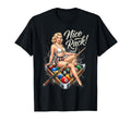 Billiards Pin Up Pool Player Nice Rack T-Shirt - Custom Art Print Men Women - T-Shirt, Sweatshirt, Hoodie