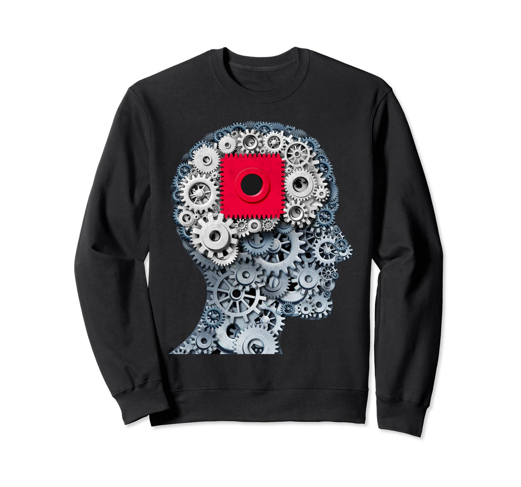 Psychology And Psychologist Mental Sweatshirt - Custom Art Print Men Women - T-Shirt, Sweatshirt, Hoodie