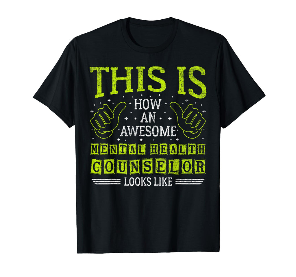 Funny Thumbs Up Awesome Mental T-Shirt - Custom Art Print for Adults - T-Shirt, Sweatshirt, Hoodie