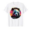 Giant Panda 80S Synthwave Africa T-Shirt - Novelty Apparel for Adults - T-Shirt, Sweatshirt, Hoodie