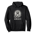 Namaste Raccoon Yoga Meditation Lover Hoodie - Casual Everyday Wear Unisex - T-Shirt, Sweatshirt, Hoodie