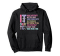 Its Okay Inspirational Quotes Self Hoodie - Unique Graphic Men Women - T-Shirt, Sweatshirt, Hoodie
