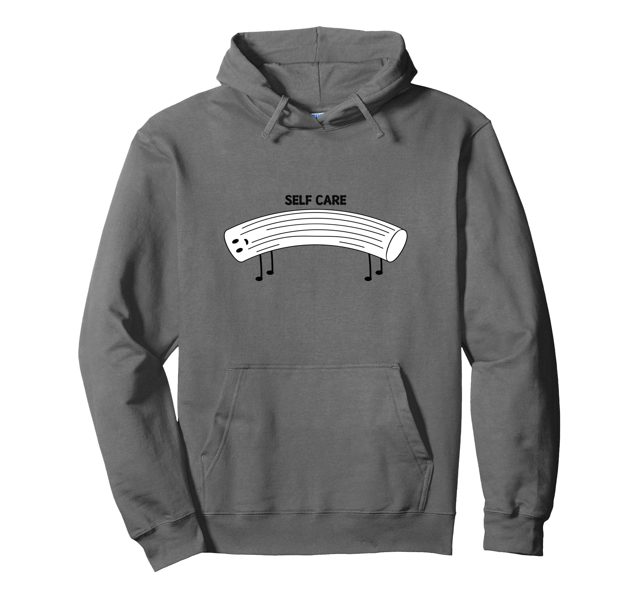Funny Pasta Lovers Self Care Noodle Hoodie - Graphic Print for Adults - T-Shirt, Sweatshirt, Hoodie