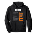 Adhd Stats Neurodiversity Awareness Hoodie - Minimalist Print Men Women - T-Shirt, Sweatshirt, Hoodie