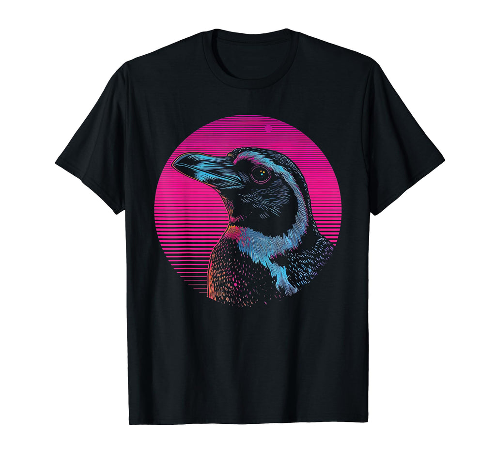 Penguin Vaporwave Aesthetic T-Shirt - Streetwear Style for Adults - T-Shirt, Sweatshirt, Hoodie