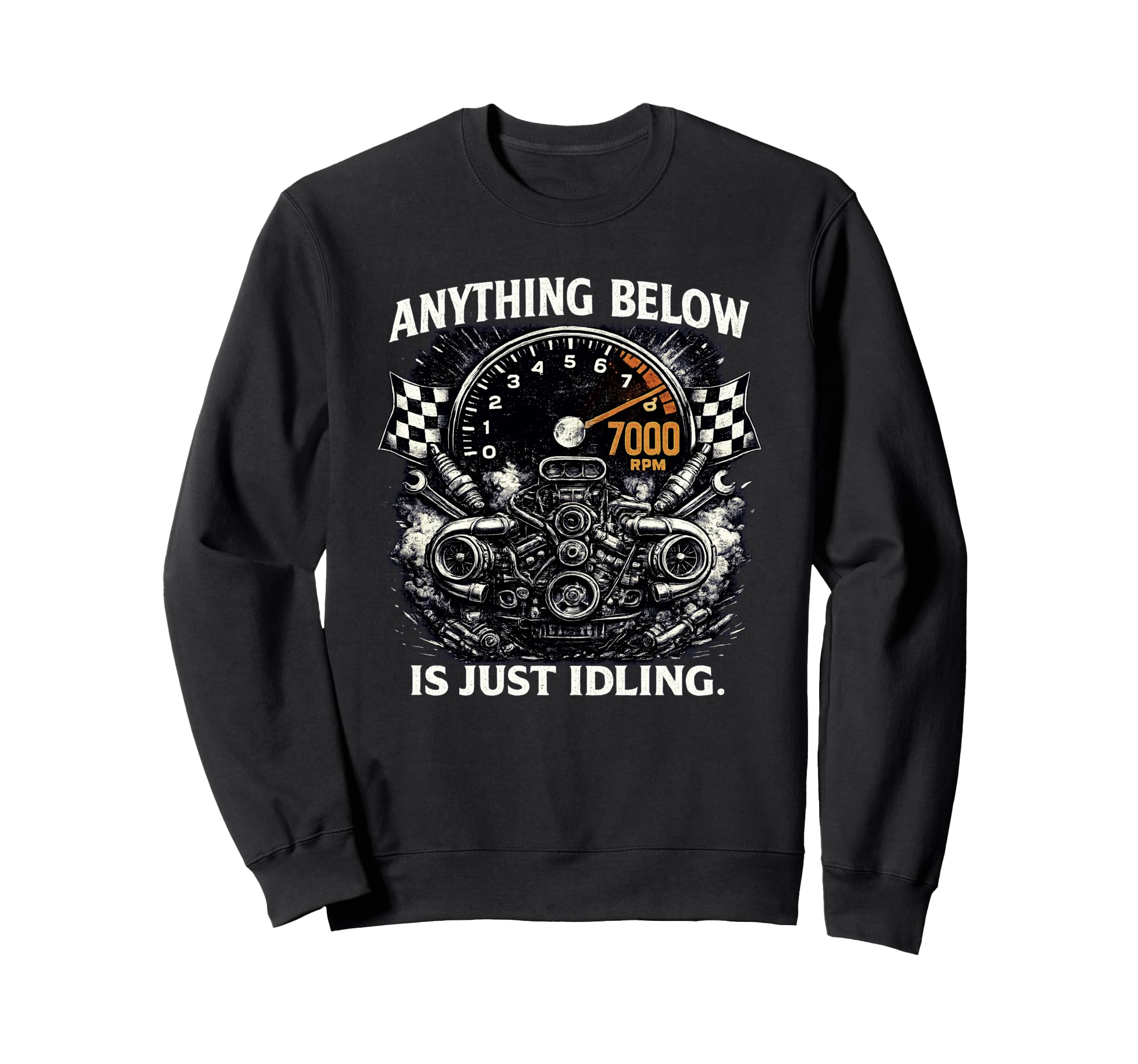 Funny Petrolhead Sports Car Racing Sweatshirt - Unique Graphic Men Women - T-Shirt, Sweatshirt, Hoodie