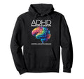 Adhd Brain Like Race Car Control Like Hoodie - Fun Novelty Design Unisex - T-Shirt, Sweatshirt, Hoodie