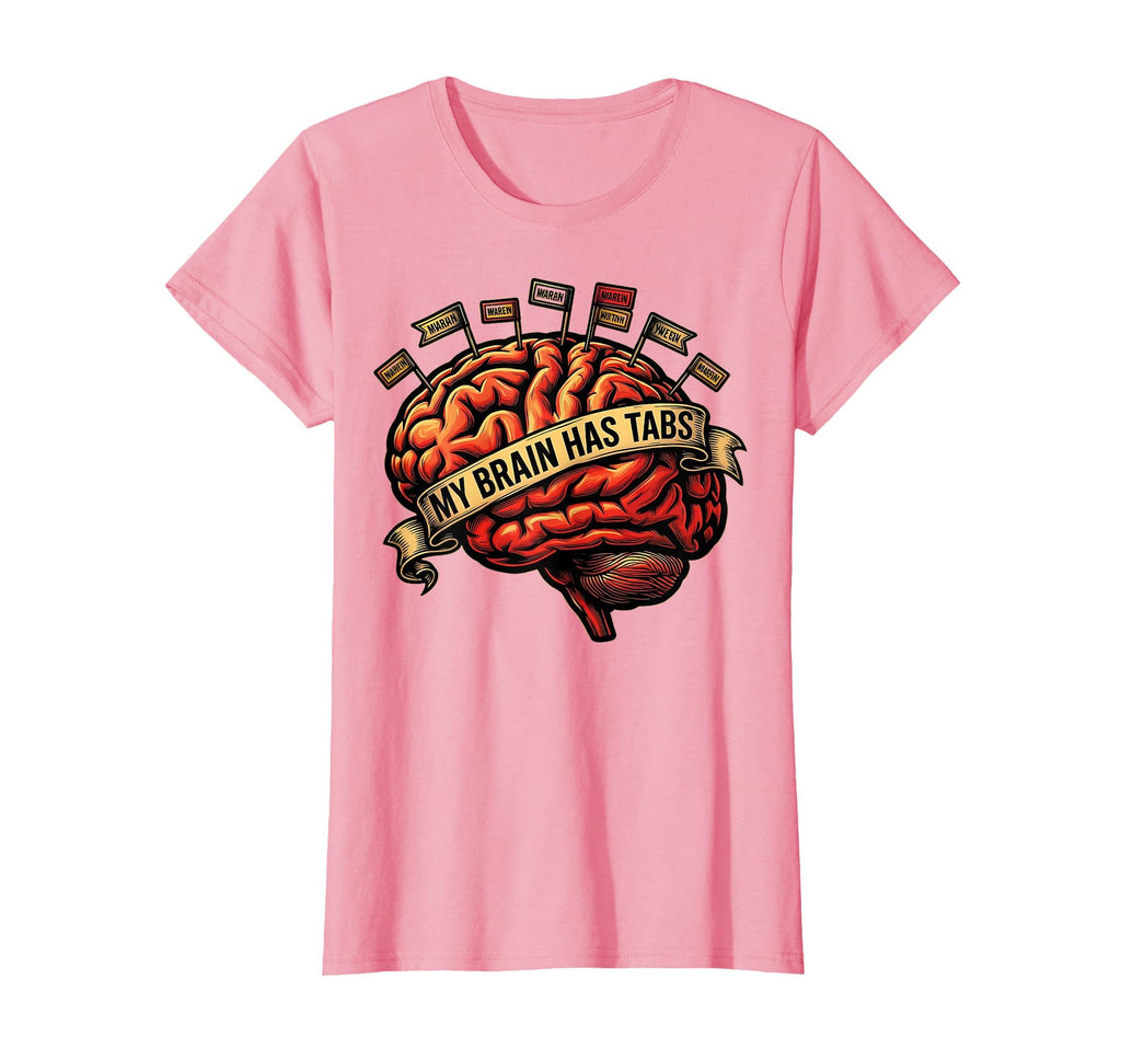 My Brain Has Tabs Funny Adhd Awareness T-Shirt - Unique Graphic for Adults - T-Shirt, Sweatshirt, Hoodie