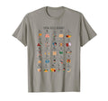 Coping Skills Alphabet Mental Health T-Shirt - Casual Everyday Wear Unisex - T-Shirt, Sweatshirt, Hoodie