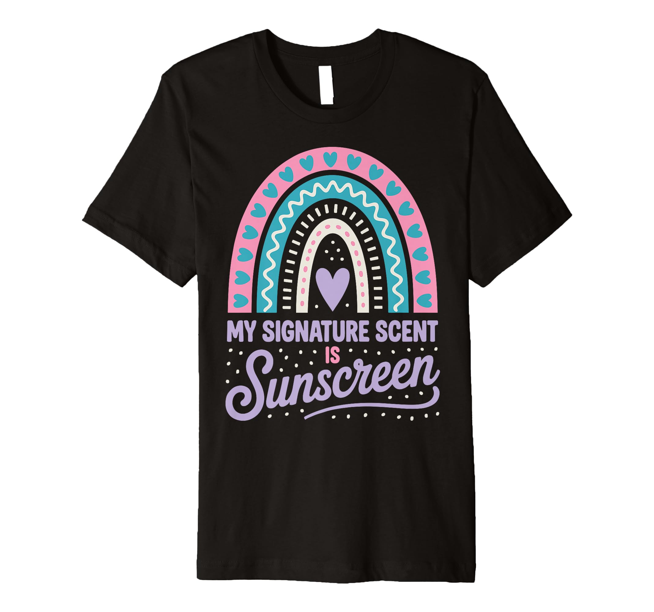 My Signature Scent Is Sunscreen T-Shirt - Minimalist Print for Adults - T-Shirt, Sweatshirt, Hoodie