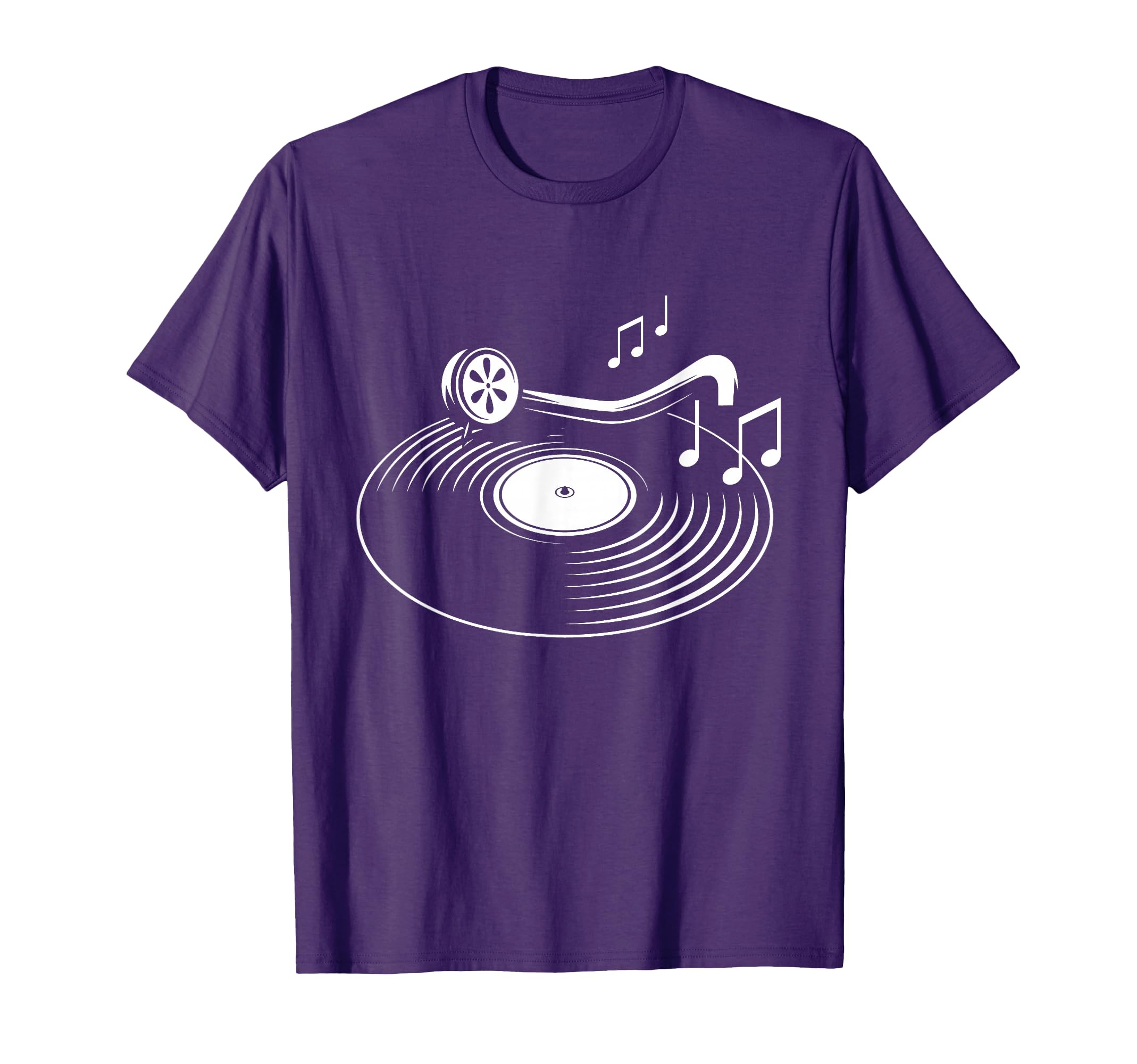 Vinyl Player Sketch Music Record T-Shirt - Custom Art Print for Adults - T-Shirt, Sweatshirt, Hoodie
