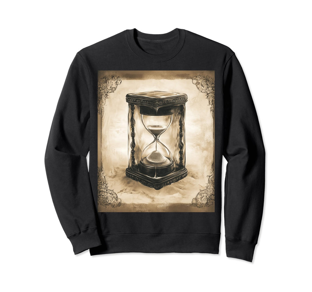 Timeless Hourglass Nostalgic Sweatshirt - Casual Everyday Wear for Adults - T-Shirt, Sweatshirt, Hoodie
