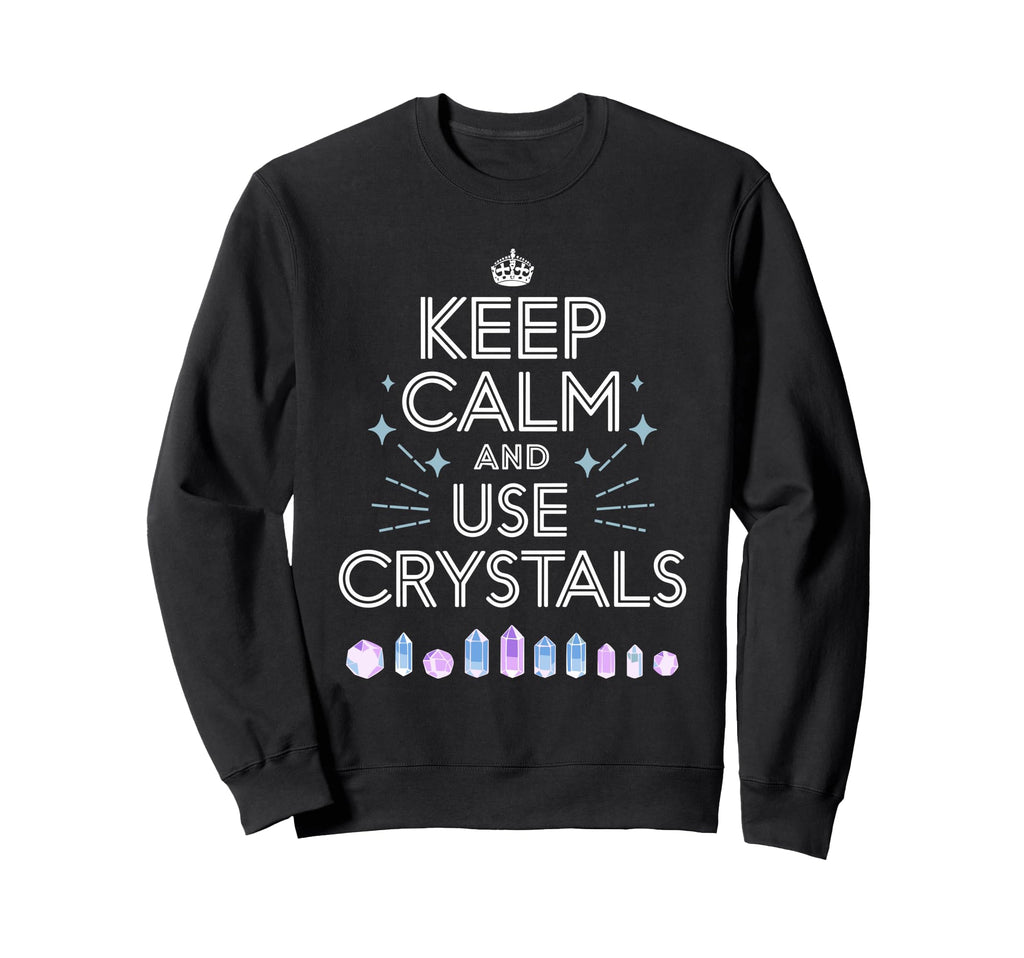 Healing Crystals Energy Stones Sweatshirt - Streetwear Style for Adults - T-Shirt, Sweatshirt, Hoodie