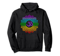 Mandala Chakra Colors Yoga Zen Hoodie - Unique Graphic for Adults - T-Shirt, Sweatshirt, Hoodie