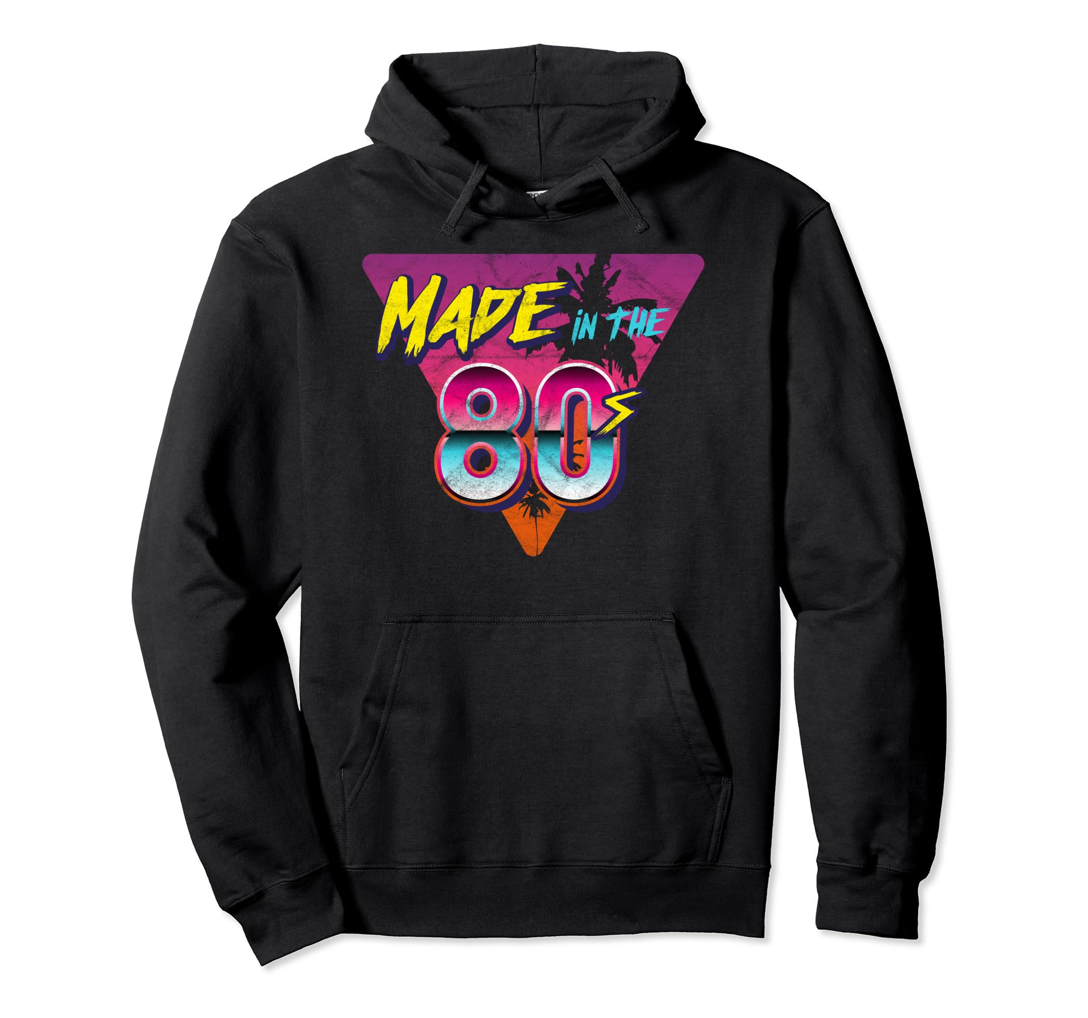 Synthwave Made 80S Laser Drive Synth Hoodie - Trendy Graphic Men Women - T-Shirt, Sweatshirt, Hoodie
