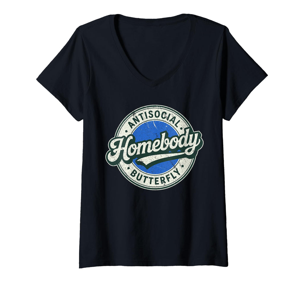 Womens Antisocial Introvert Homebody T-Shirt - Unique Graphic Unisex - T-Shirt, Sweatshirt, Hoodie