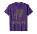 Howdy English Bulldog Western Country T-Shirt - Graphic Print Unisex - T-Shirt, Sweatshirt, Hoodie