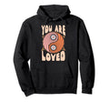 Peace Love Sun Sunflower You Are Loved Hoodie - Streetwear Style for Adults - T-Shirt, Sweatshirt, Hoodie