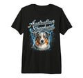 Australian Shepherd 90S Dog Lover 80S T-Shirt - Custom Art Print Unisex - T-Shirt, Sweatshirt, Hoodie