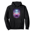 Mystic Lotus Waterfall Cosmic Zen Hoodie - Casual Everyday Wear for Adults - T-Shirt, Sweatshirt, Hoodie