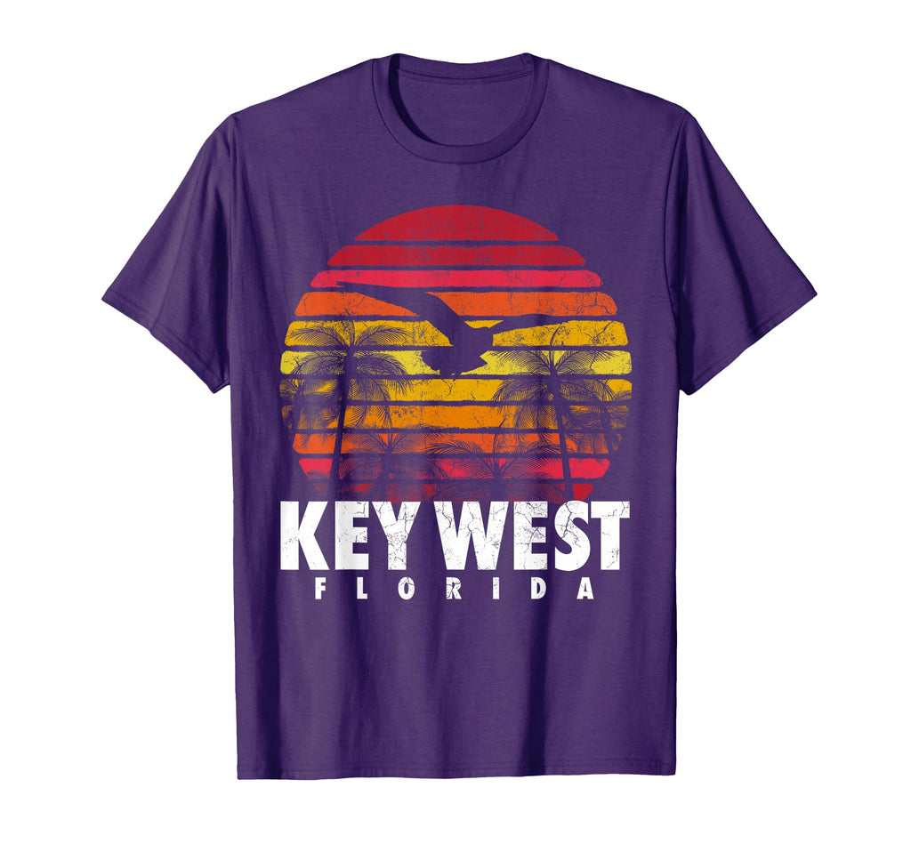 Key West Florida Sunset Beach Gift T-Shirt - Graphic Print Men Women - T-Shirt, Sweatshirt, Hoodie