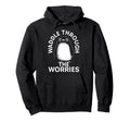 Penguin Overthinkers And Anxious Minds Hoodie - Minimalist Print for Adults - T-Shirt, Sweatshirt, Hoodie