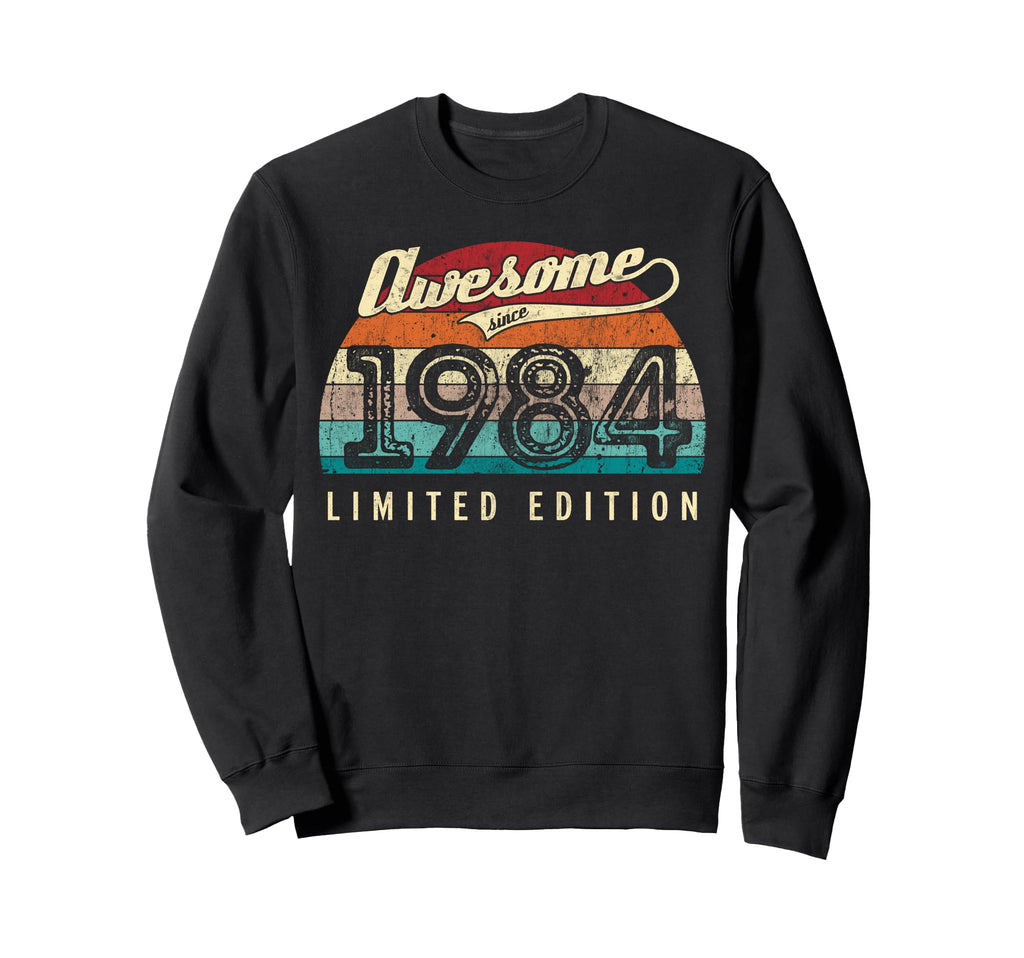 Awesome Since 1984 42Nd Birthday Sweatshirt - Minimalist Print for Adults - T-Shirt, Sweatshirt, Hoodie