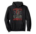 Motorcycle Biker Introverted But Willing Hoodie - Minimalist Print Unisex - T-Shirt, Sweatshirt, Hoodie