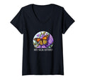 Womens Anti Social Butterfly V Neck T-Shirt - Streetwear Style Unisex - T-Shirt, Sweatshirt, Hoodie