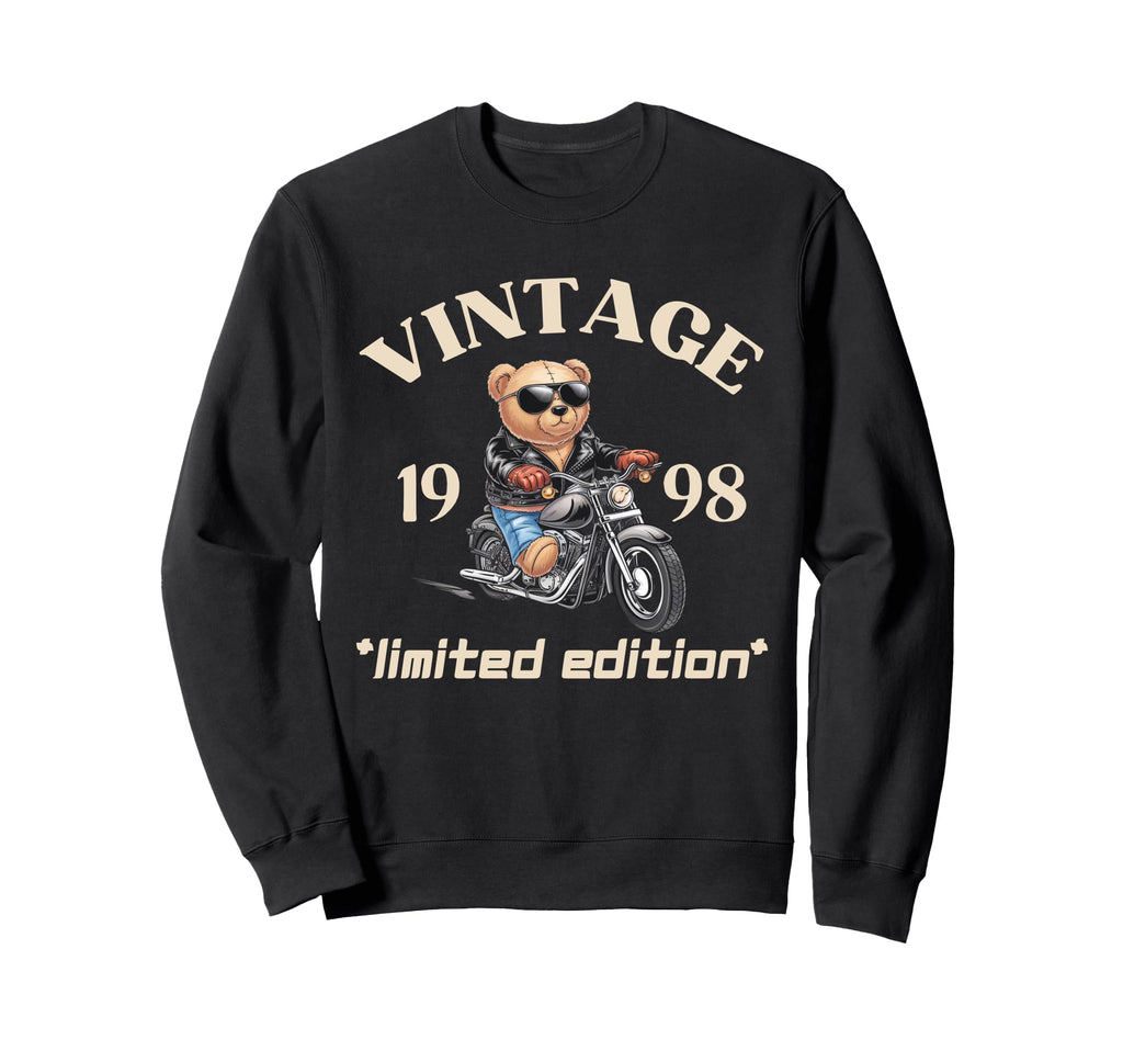 Mens Motorcycle 27Th Birthday Sweatshirt - Minimalist Print for Adults - T-Shirt, Sweatshirt, Hoodie