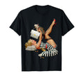 Ww2 Pinup Pop Art Mechanic Shop Calendar T-Shirt - Trendy Graphic Unisex - T-Shirt, Sweatshirt, Hoodie